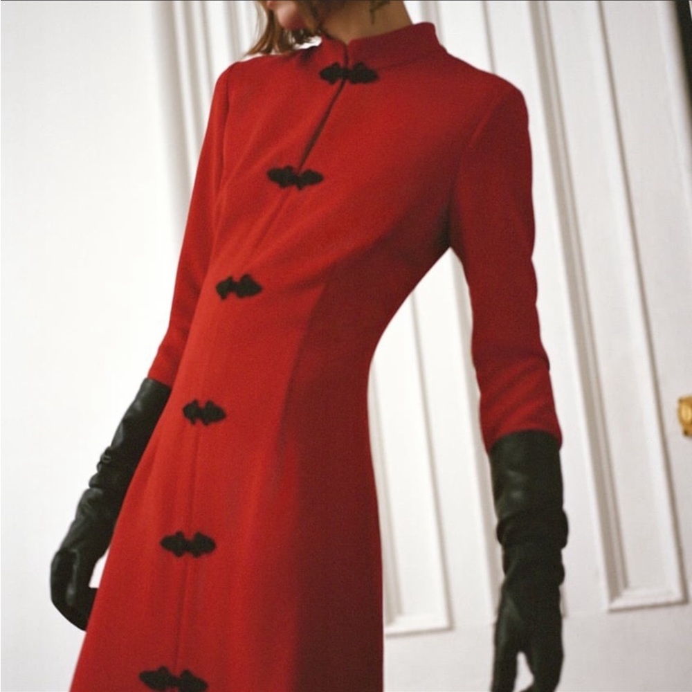 Zara Toggle midi dress